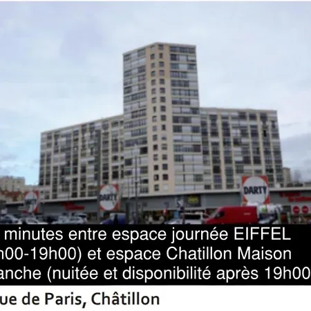 Eiffel Citea Dayroom Espace Sans Nuitee Et Partagee Chatillon Nuitee -- Repos Journee Ou Espace Travail 8-19h Proche Tour Eiffel Ou Usage Bureau A L'heure En Journee -- Nuitee Chatillon Avenue Paris