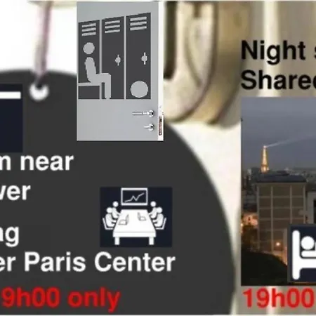 Homestay Eiffel Citea Dayroom Espace Sans Nuitee Et Partagee Chatillon Nuitee -- Repos Journee Ou Espace Travail 8-19h Proche Tour Eiffel Ou Usage Bureau A L'heure En Journee -- Nuitee Chatillon Avenue *